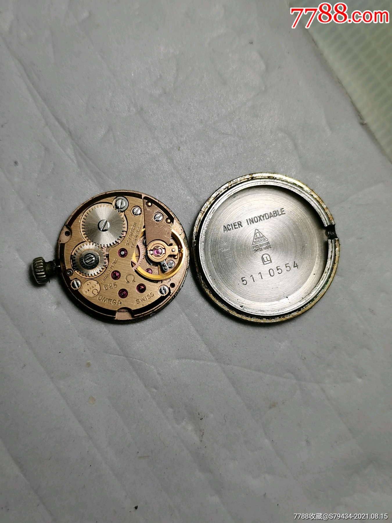 欧米茄坤表小型手卷表机芯漂亮稀少具体看简介