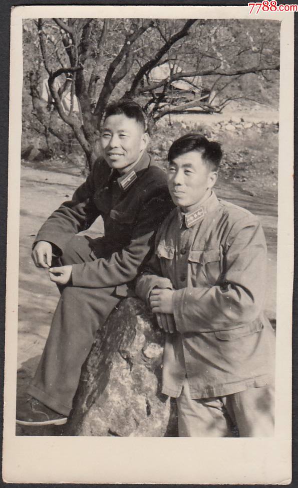 1957年军官合影_老照片_包袱斋【7788收藏__收藏热线】