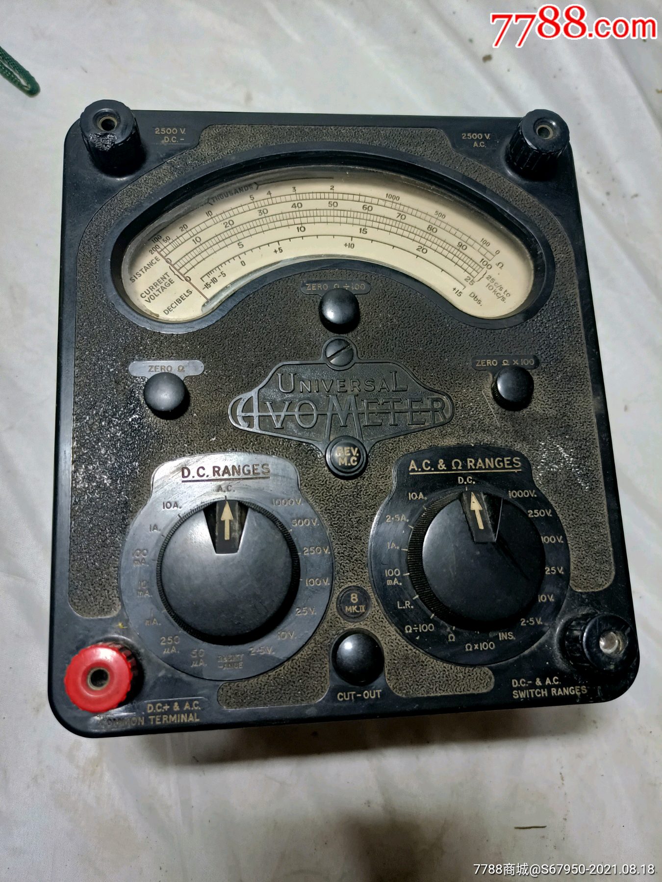 英国老万用表,五十年代的,好品好用,绝对收藏级精品