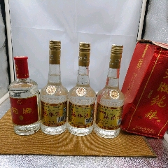 12年13年沱牌纯粮液(四瓶)_老酒收藏_各种老酒【7788核雕收藏】