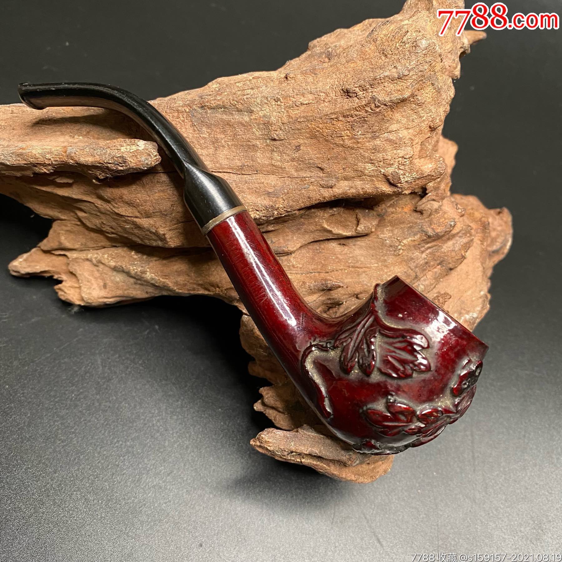 手工雕刻烟斗,非全新
