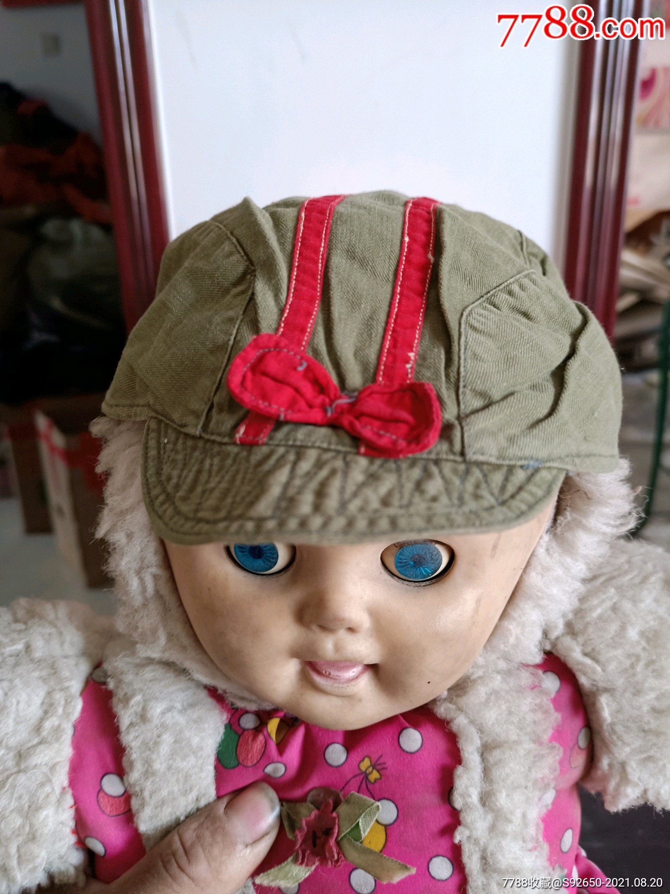 怀旧老儿童小孩前进帽-帽子-7788老酒收藏