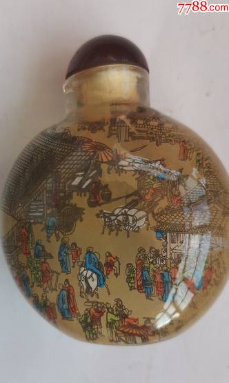 清明上河图鼻烟壶l226