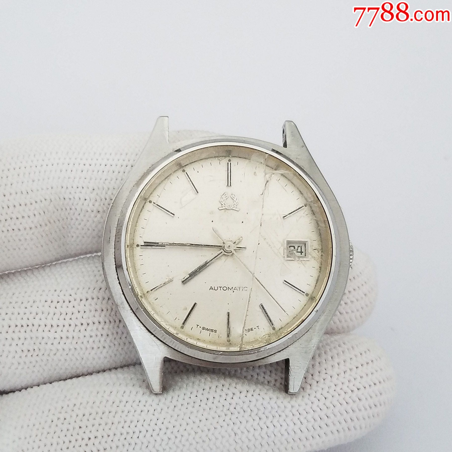 瑞士铁达时自动机械男表【2873金机芯】【晃晃能走】
