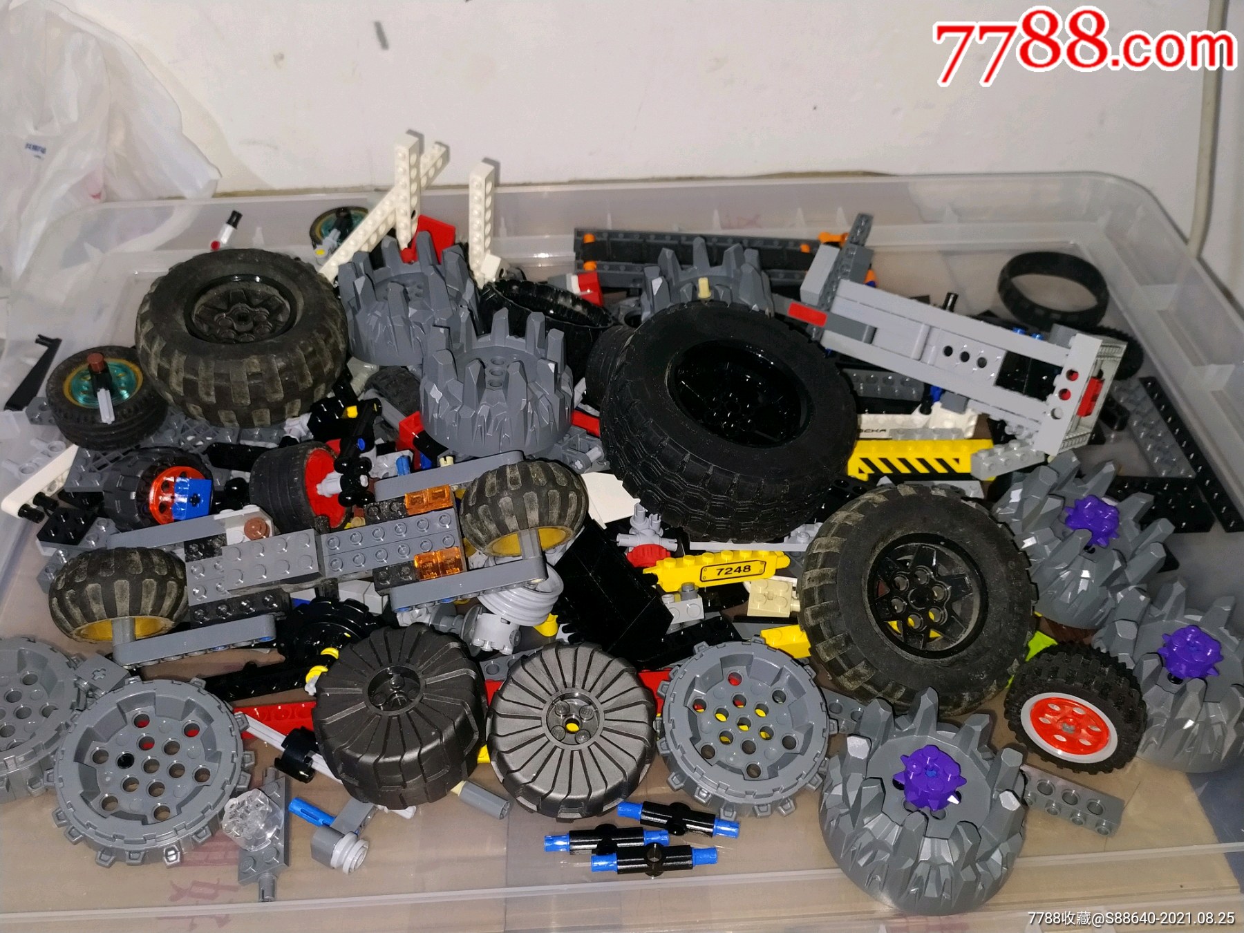 乐高科技件,一大堆