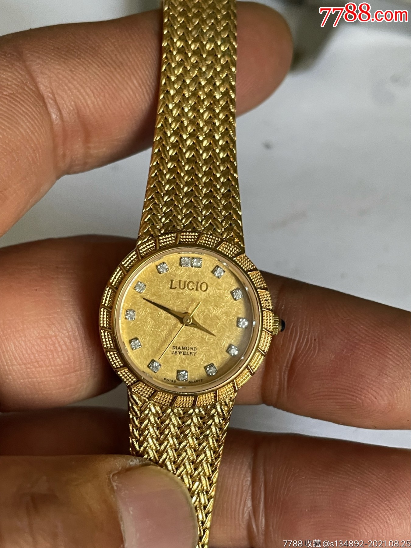 库存未使用瑞士产lucio女石英表-价格:361元-au27482854-手表/腕表