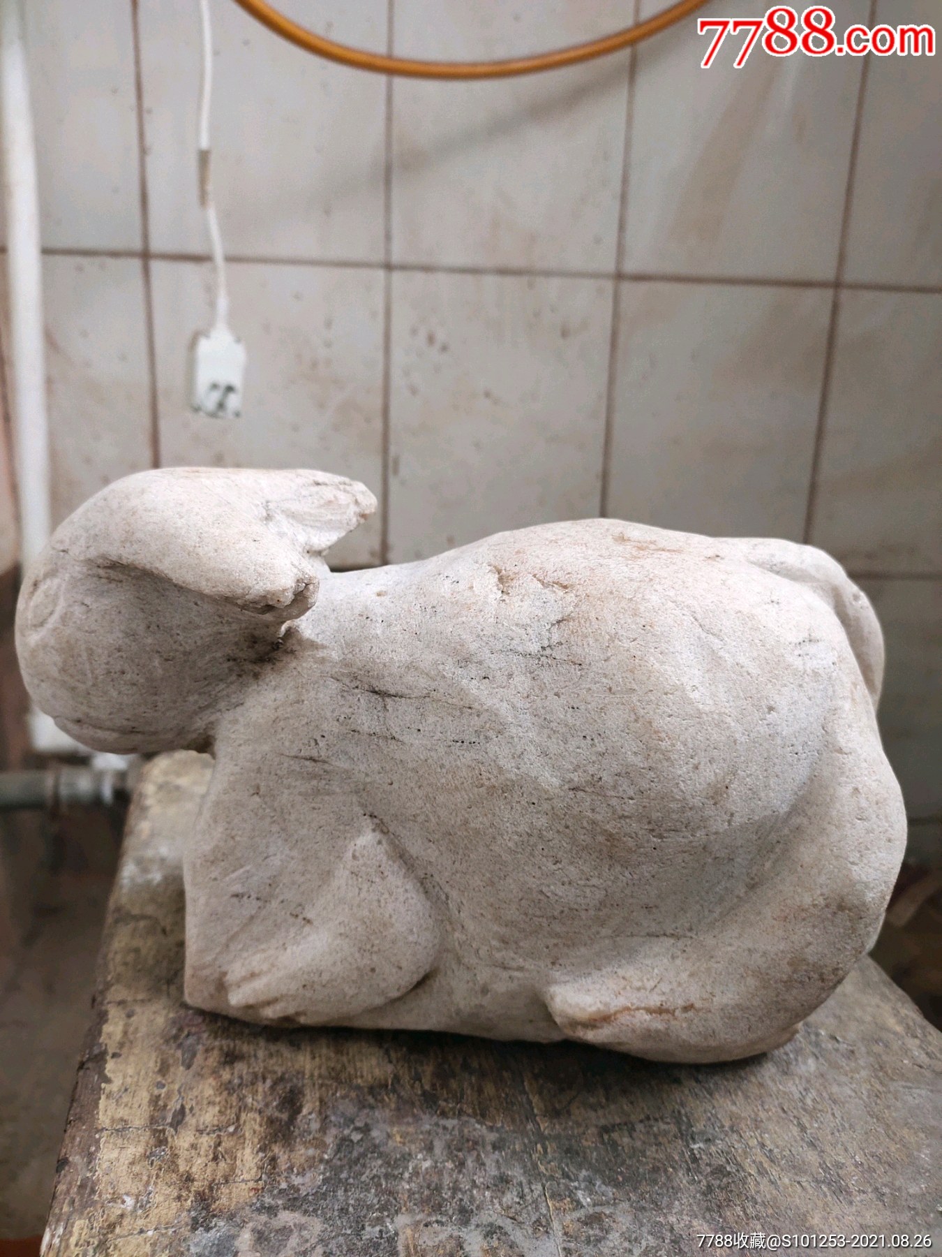 唐宋明时期汉白玉兔子