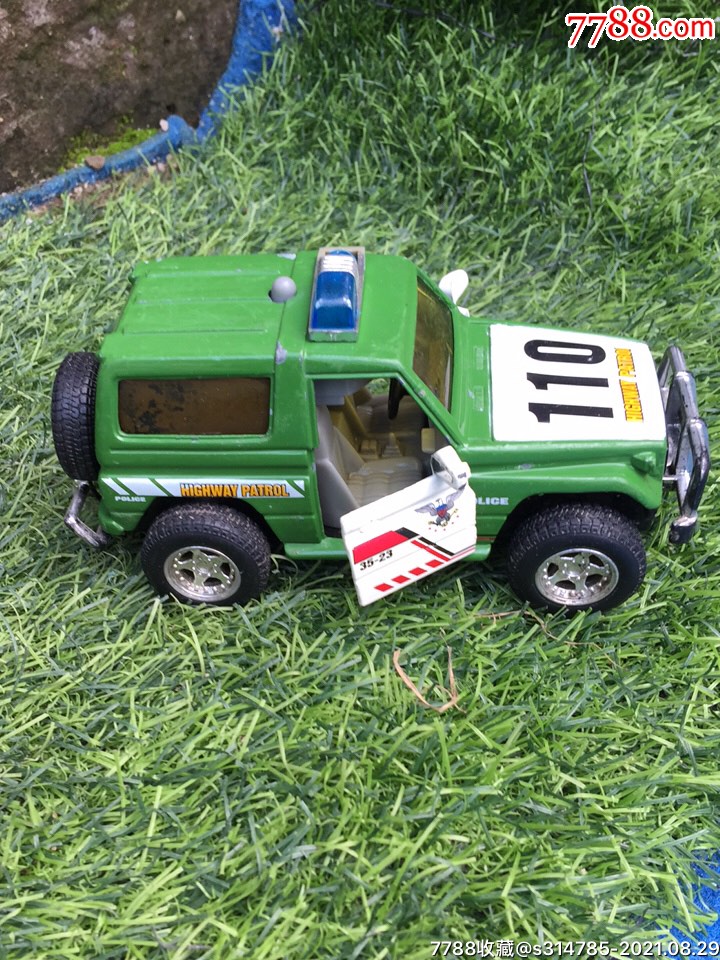 police3523吉普110警车老玩具