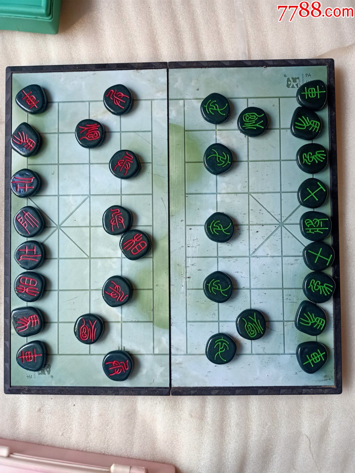 特别材质有磁性的象棋d31原棋盘棋子可能是树脂的不怕水不怕磕快递20