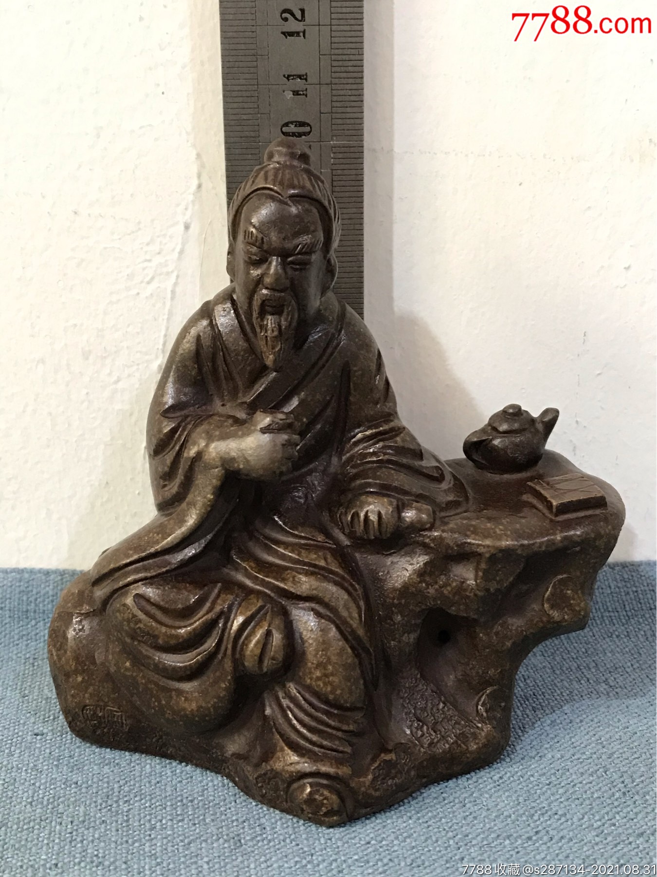 紫砂,雕塑人物摆件_价格500元_第1张