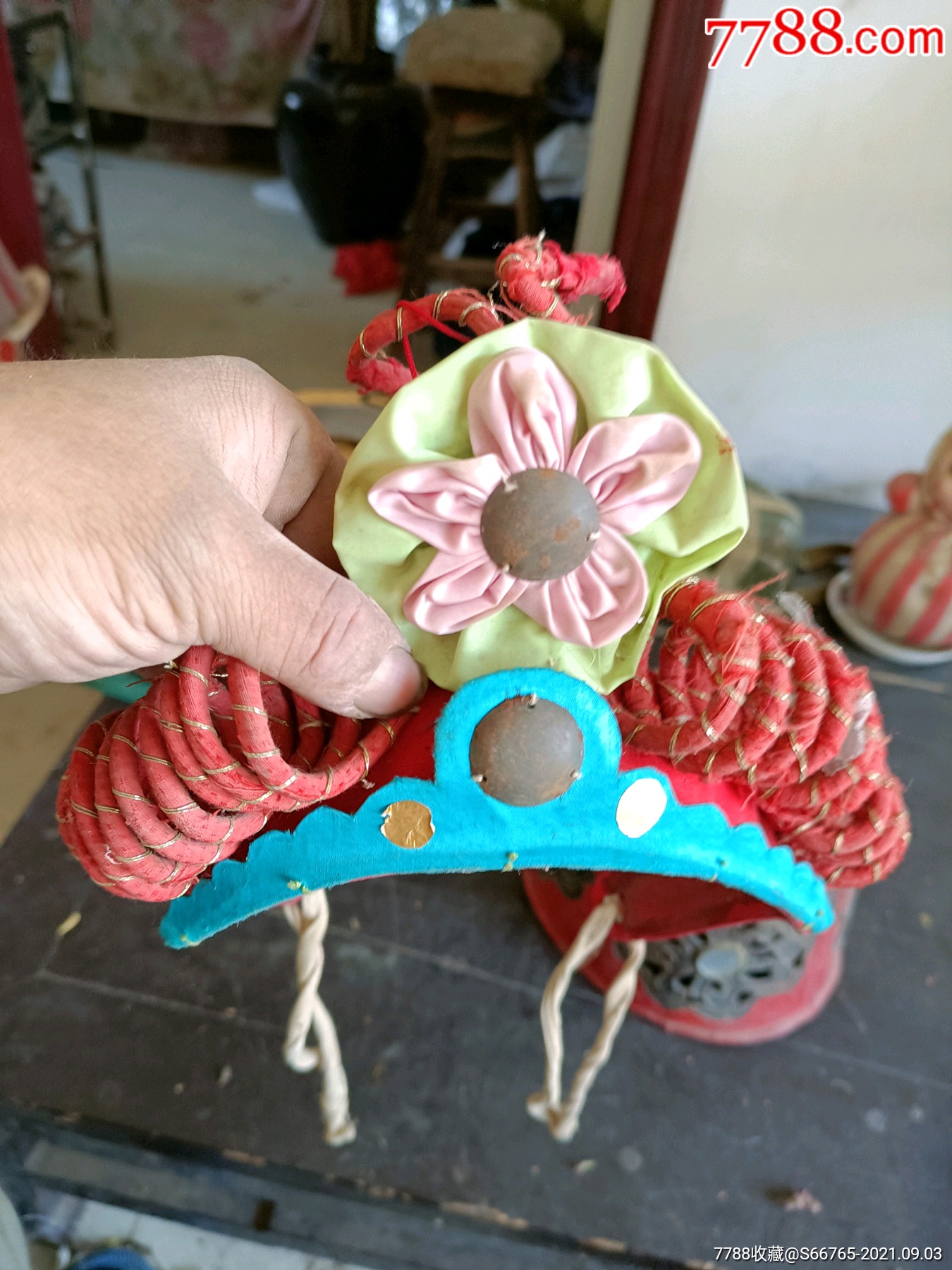 怀旧老影视道具唱戏帽-价格:20元-au27568858-帽子