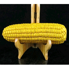 寿山石雕刻玉米(无支架),重800多克,尺寸170*60*60mm,活灵活现,惟(au