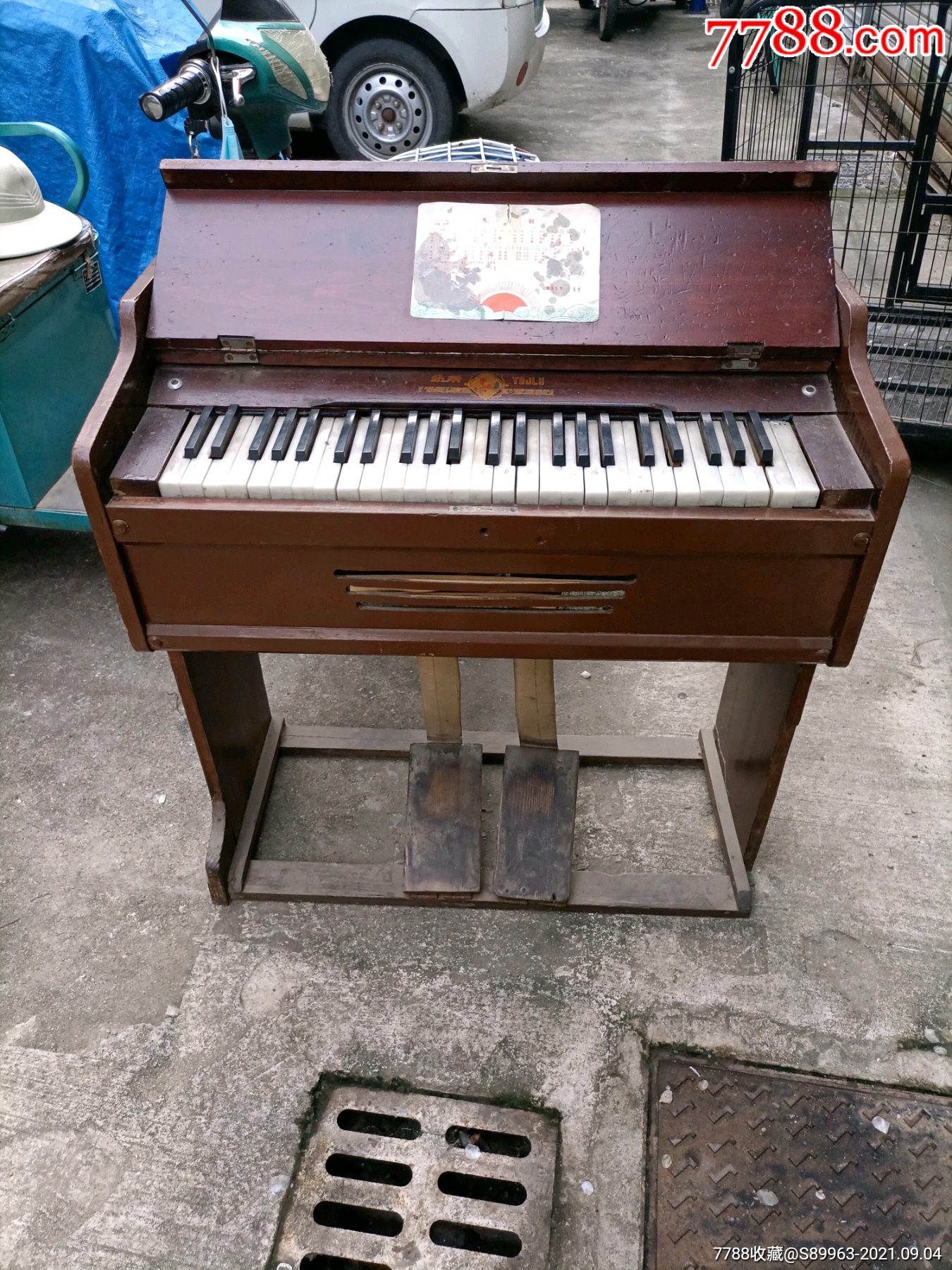 老实木脚风琴_价格434元_第1张