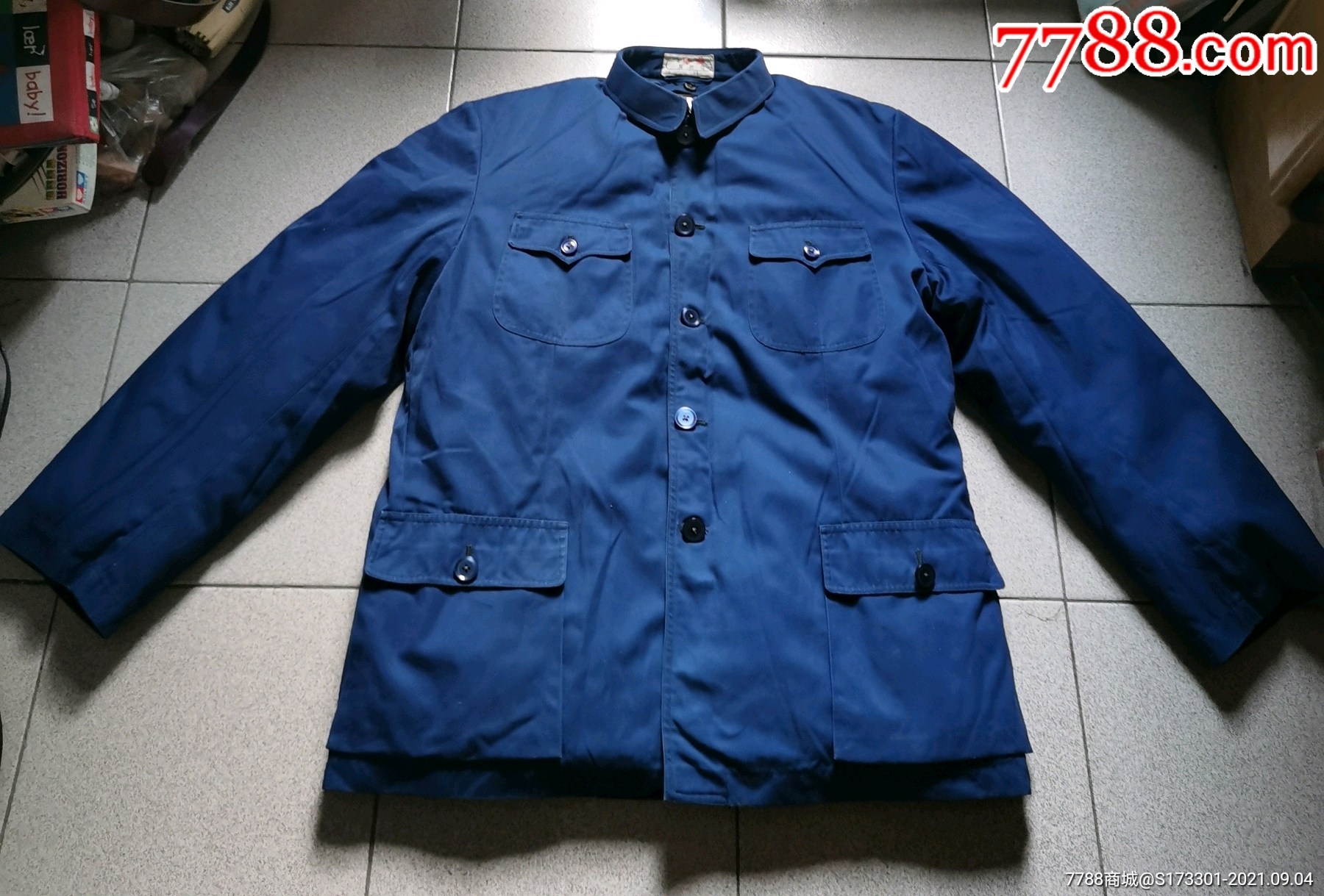 近全新,上海时新,活里活面,中山装棉袄