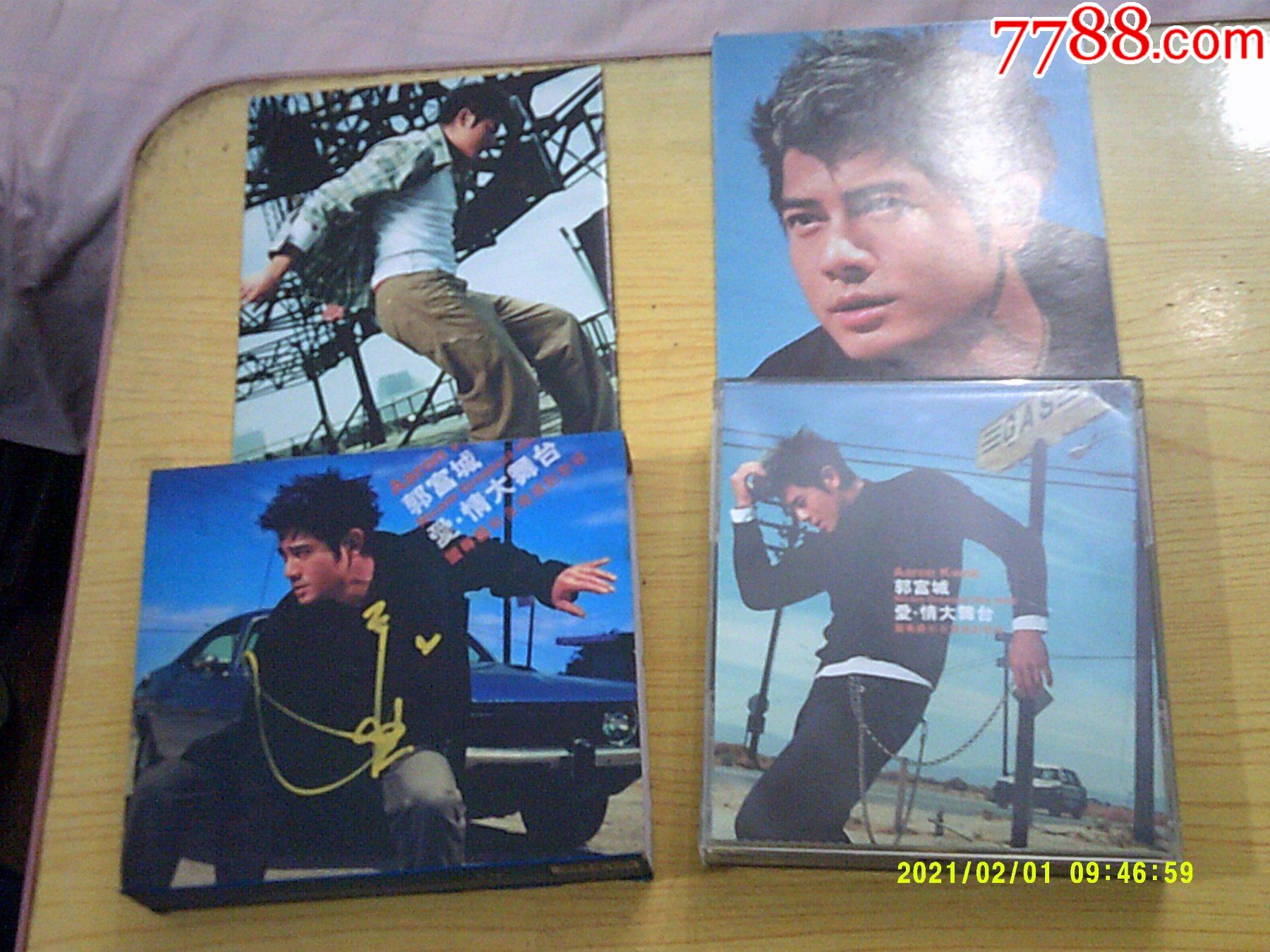郭富城:爱情大舞台(有签名.台版2cd)