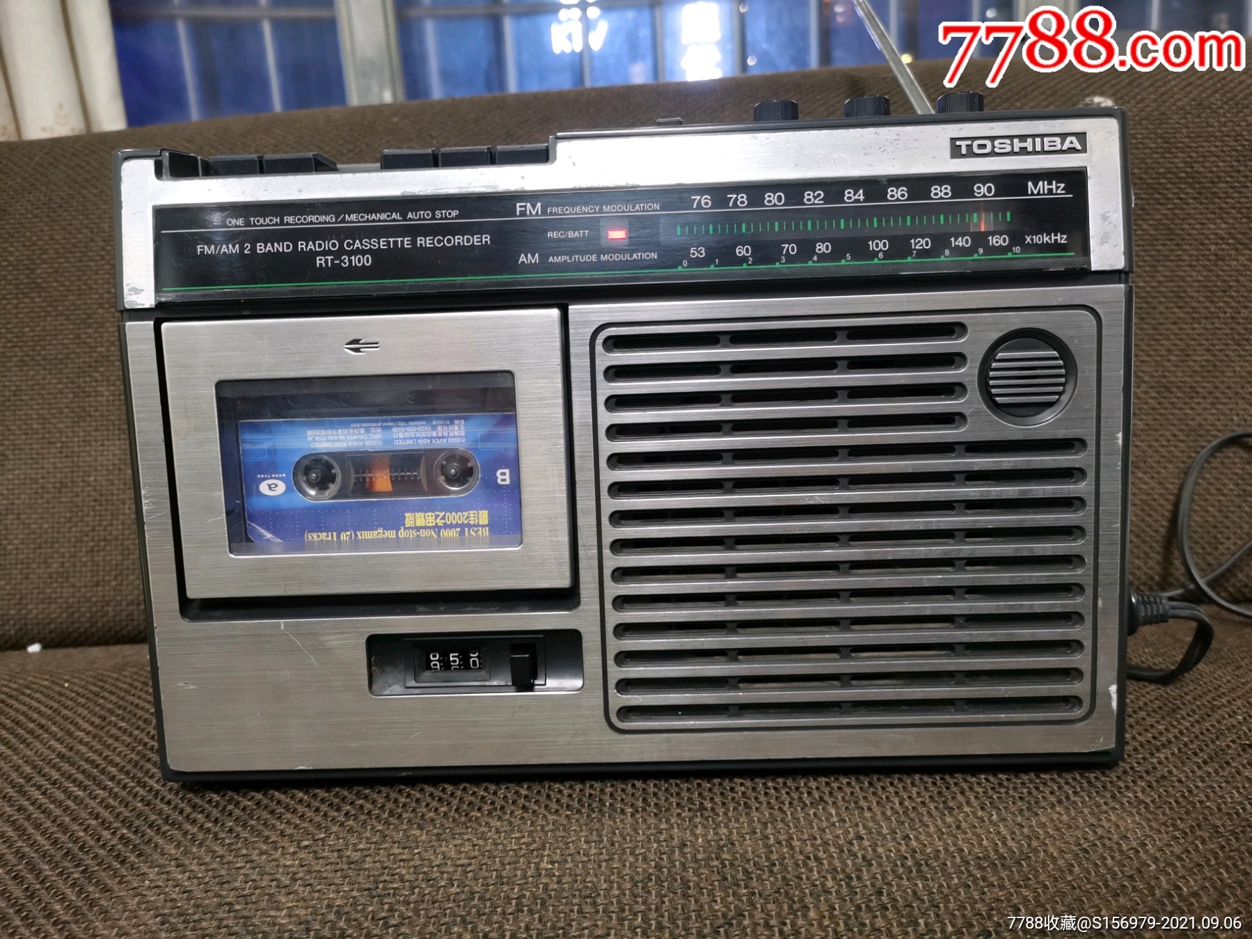 东芝收录机rt-3100
