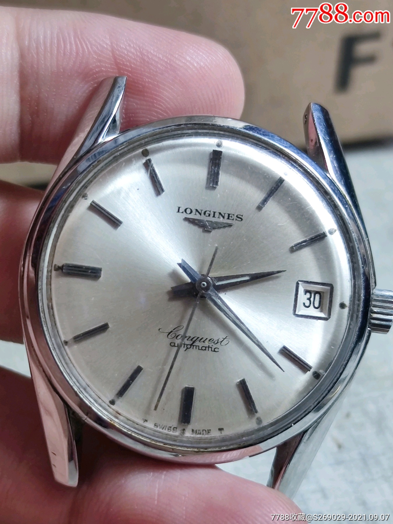 浪琴机械表-价格:2000元-au27612600-手表/腕表 -加价-7788收藏__收藏