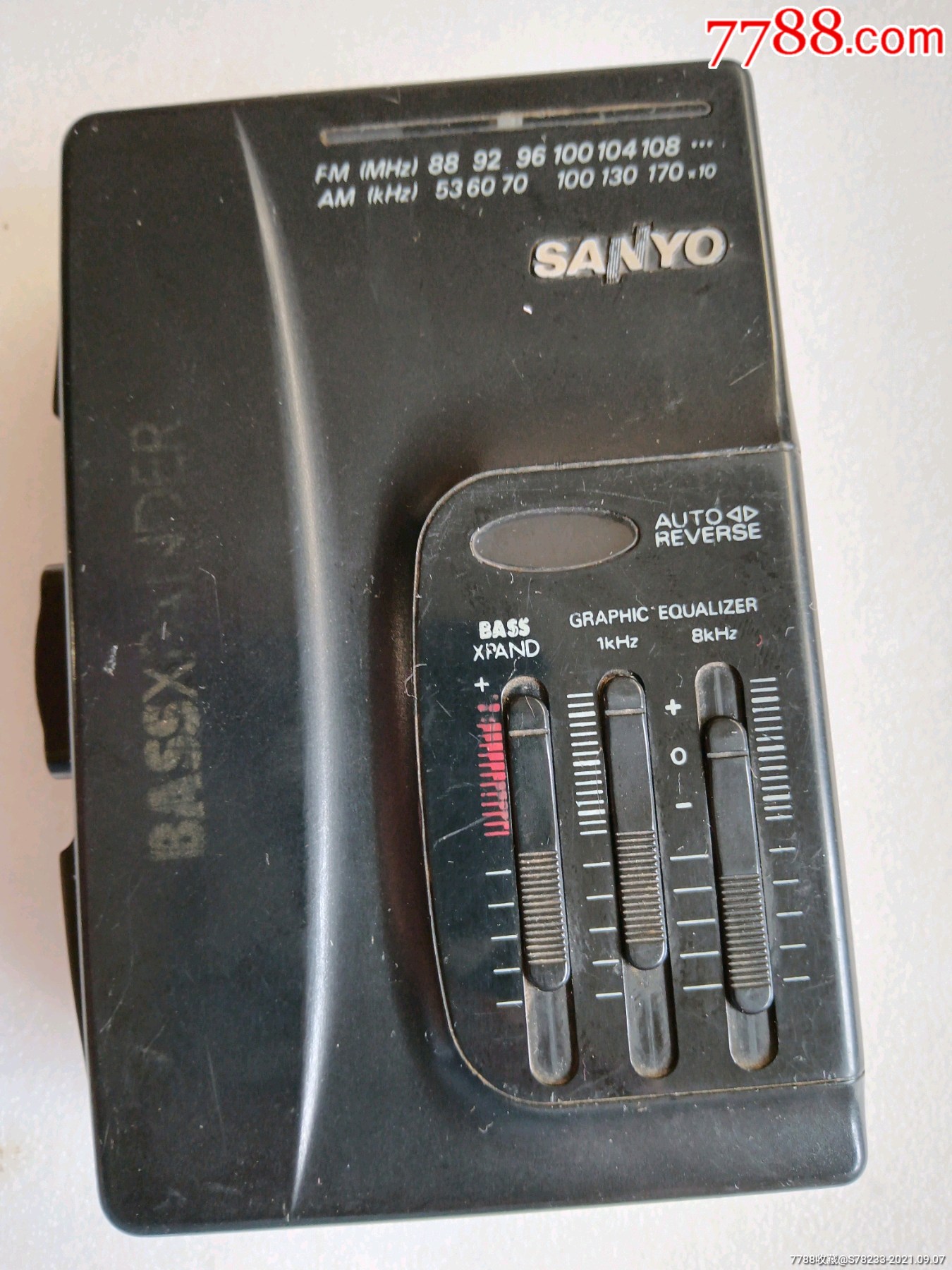 三洋随身听一台当配件卖