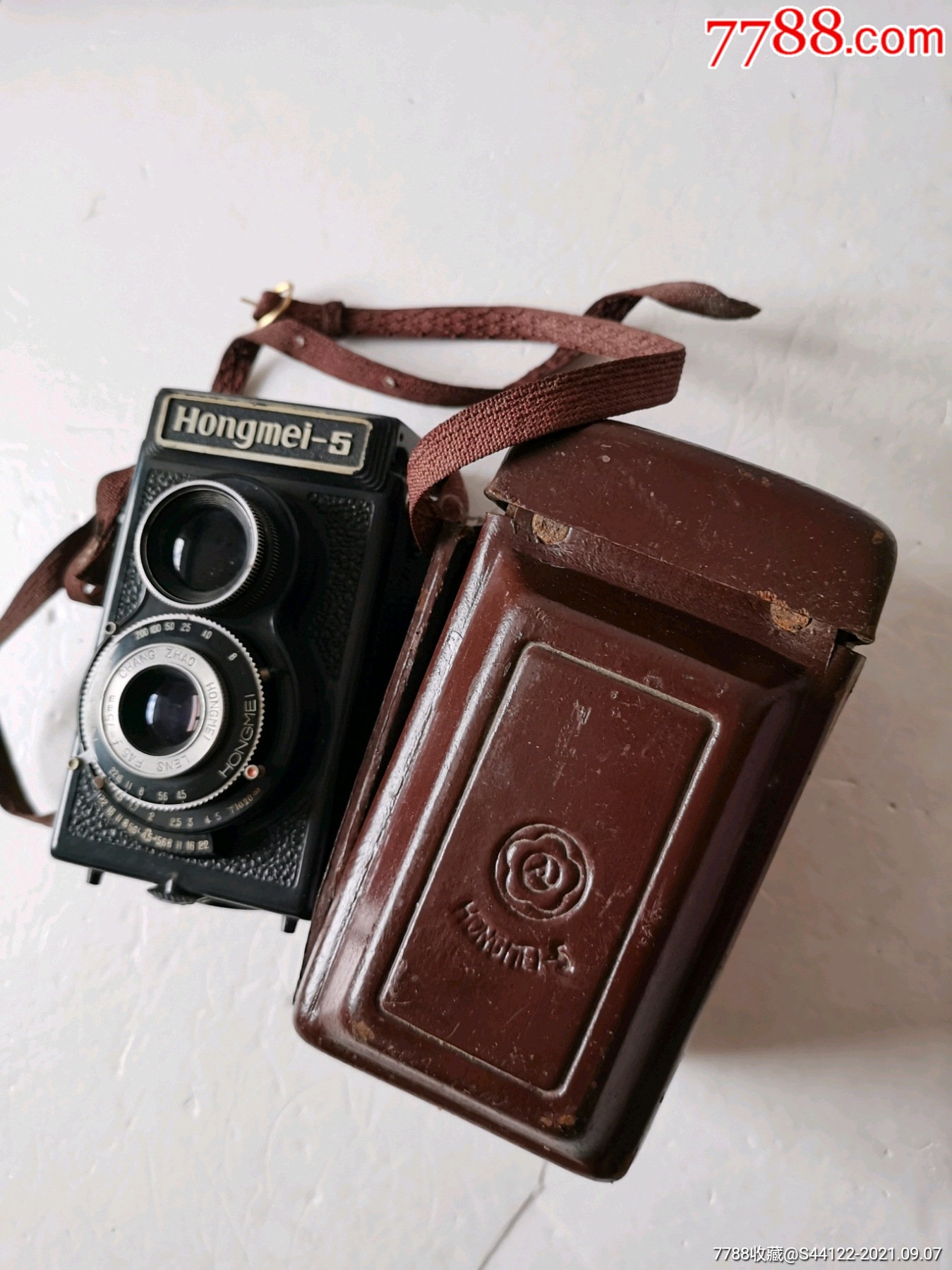 稀少红梅双反相机