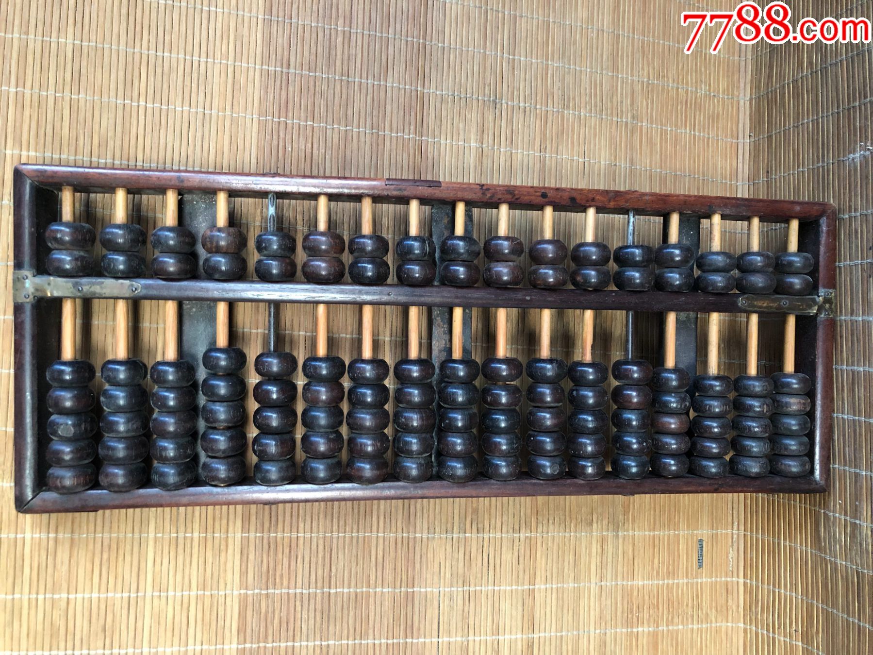 小叶紫檀17档老算盘