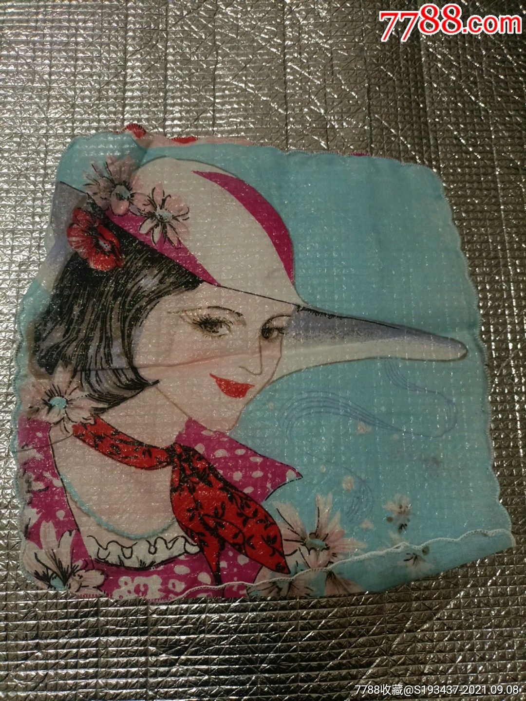 全新美女手帕一条