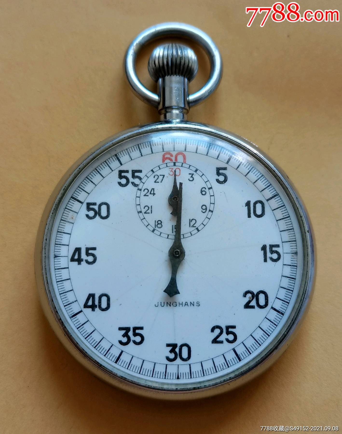 德国《荣汉斯》秒表_秒表/计时钟表_品种图片_收藏价格_7788核雕收藏