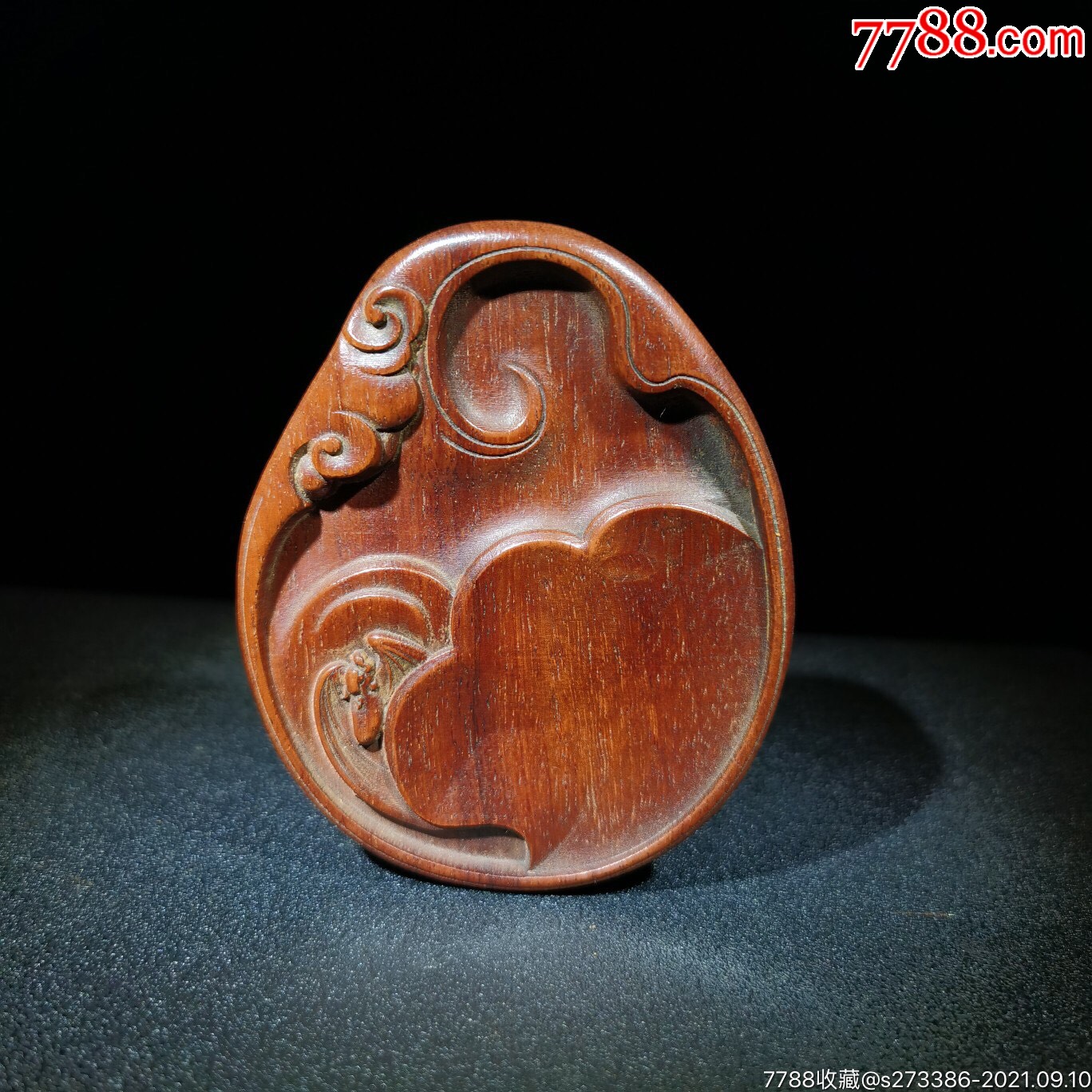 细琢福在眼前笔洗尺寸:长11cm宽9cm高-价格:99元-au27653980-木雕摆件
