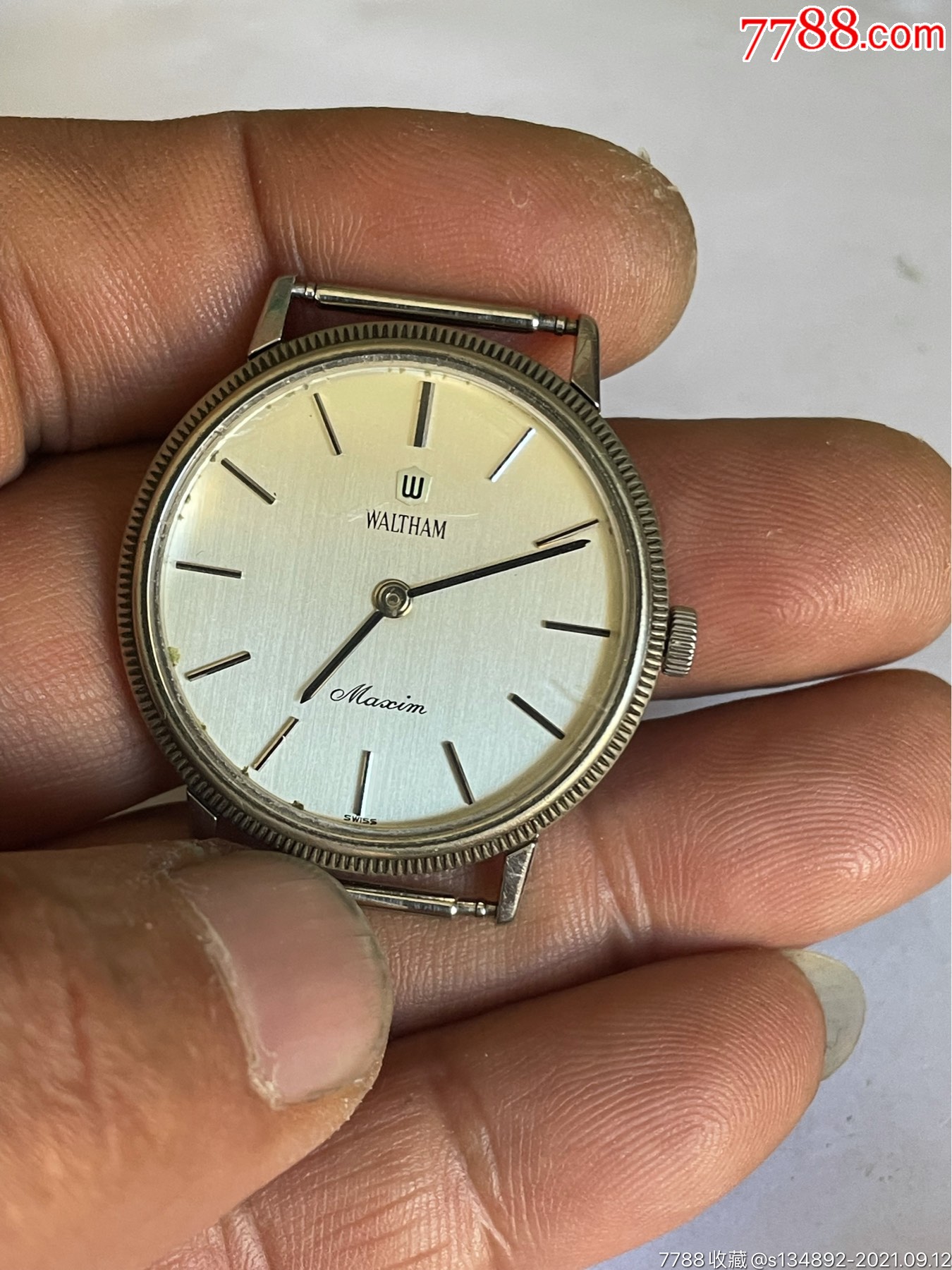 好品瑞士产华生男机械表_手表/腕表_回收价格_收藏价值_7788金银币