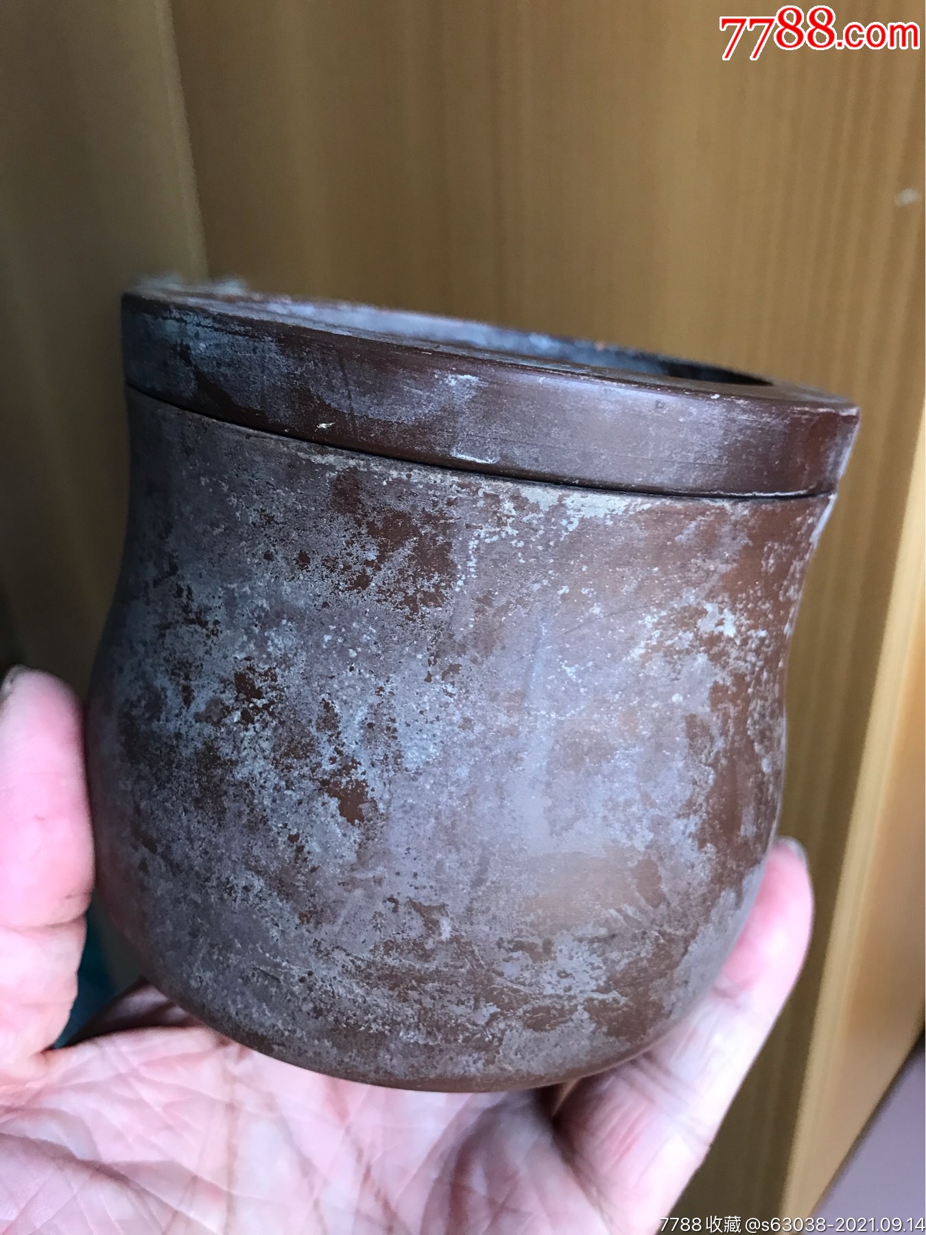 古燕晶泥老蛐蛐罐_价格680元【清风明月斋】_第1张