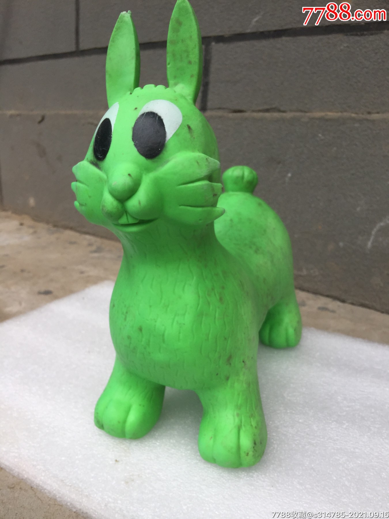 老旧大型胶皮像胶动物玩偶-价格:19元-au27700195-胶皮玩具 -加价