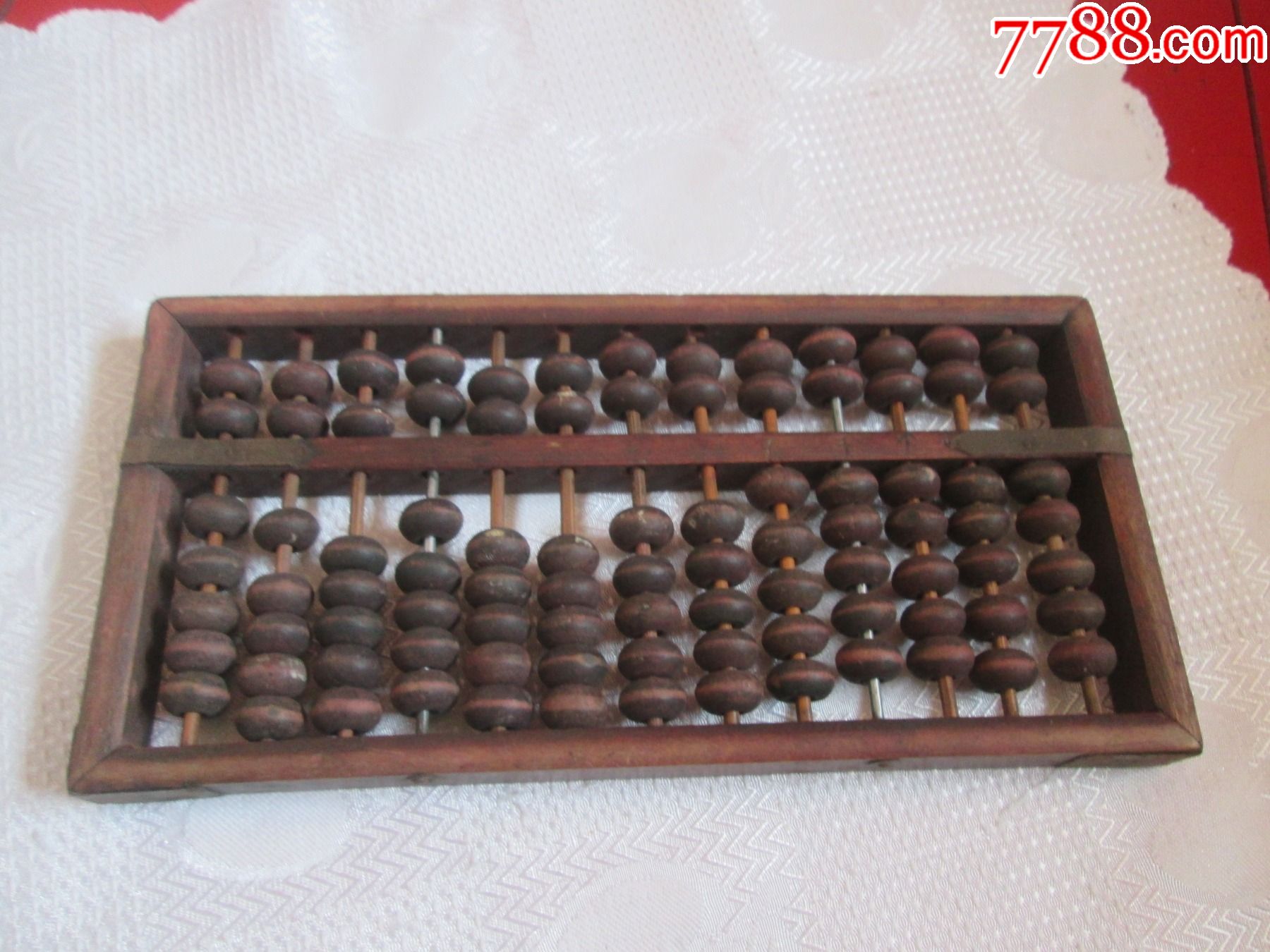 13档老式算盘