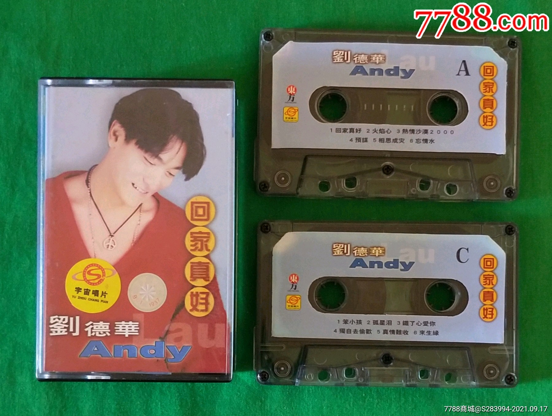 刘德华一回家真好双盘装宇宙唱片