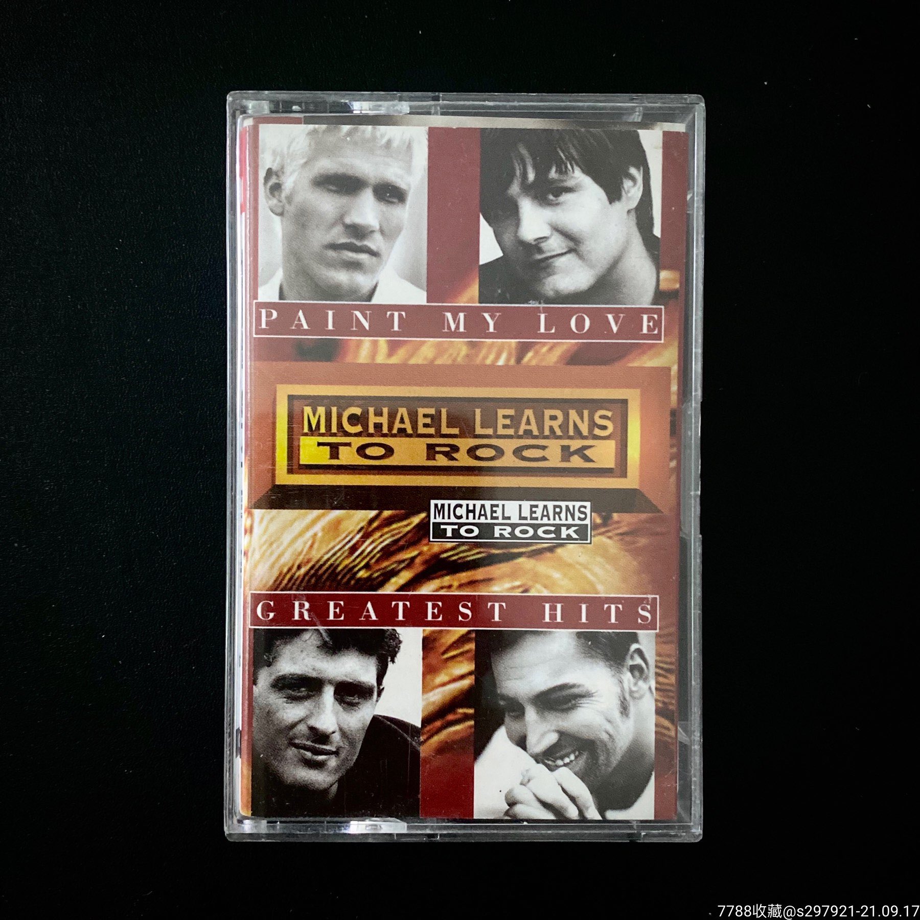 韩版磁带迈克学摇滚乐队几乎全新