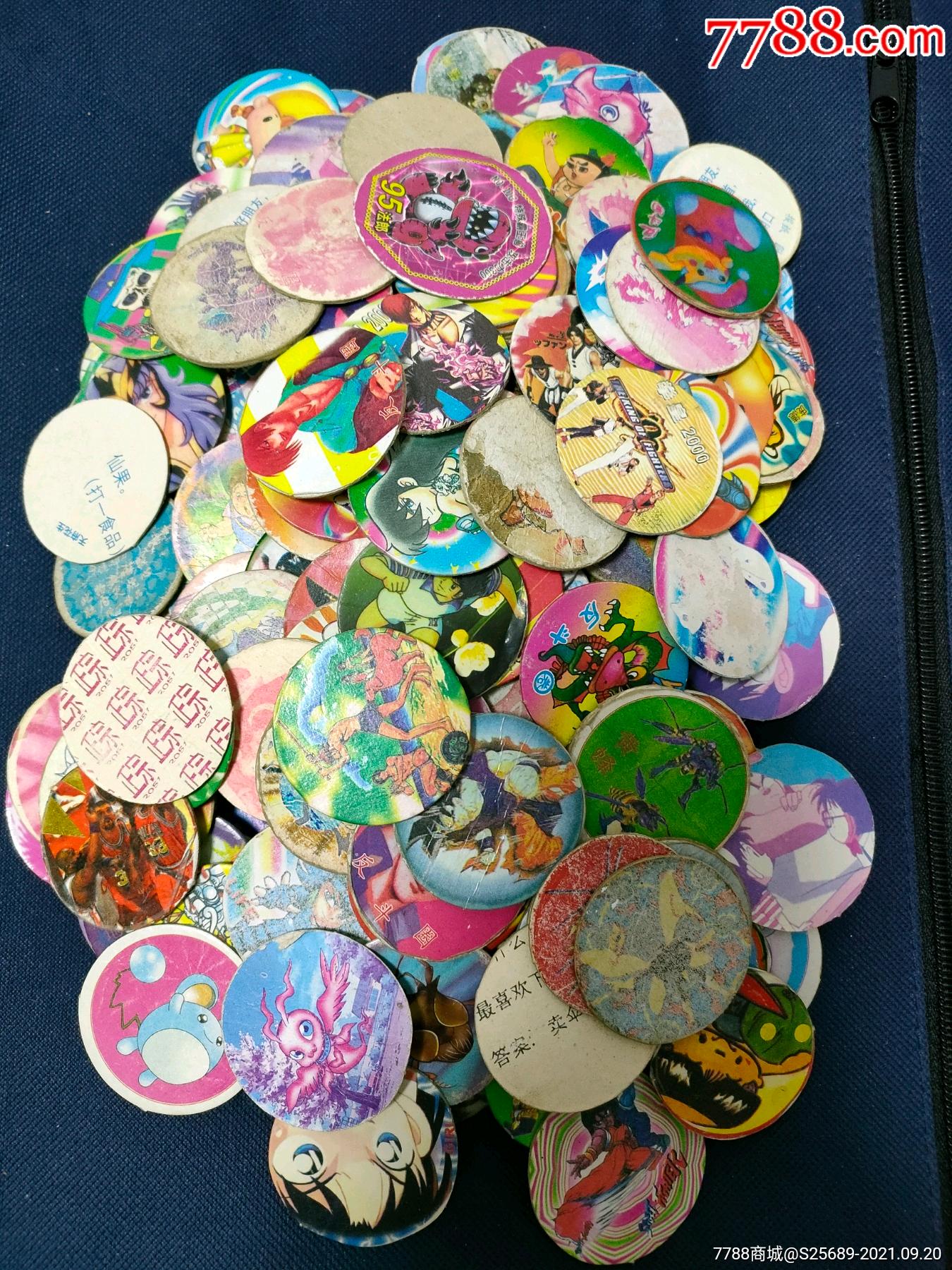 各种食品玩具圆卡