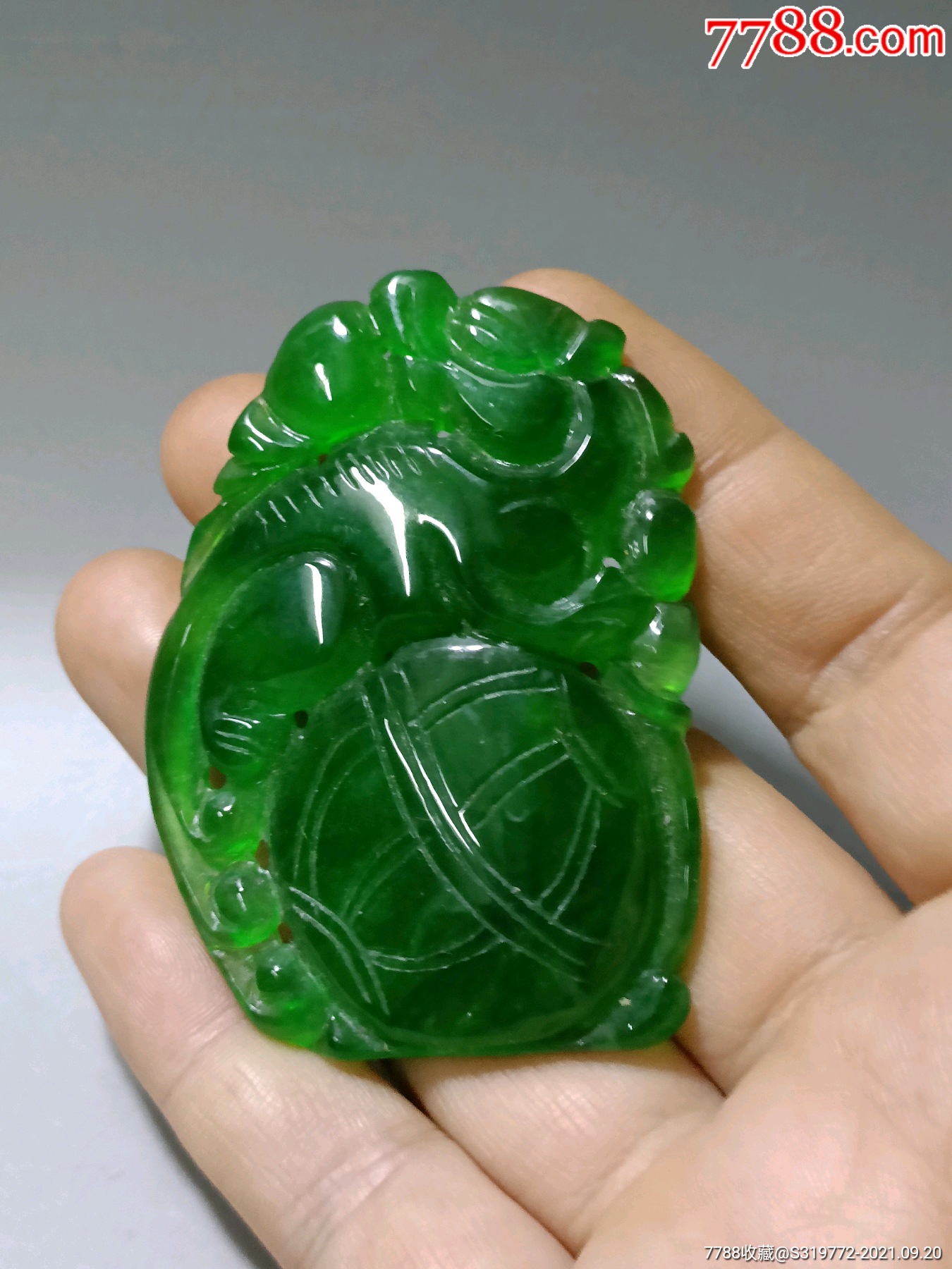 老翡翠挂件,老翡翠_价格200元【一切皆缘】_第1张