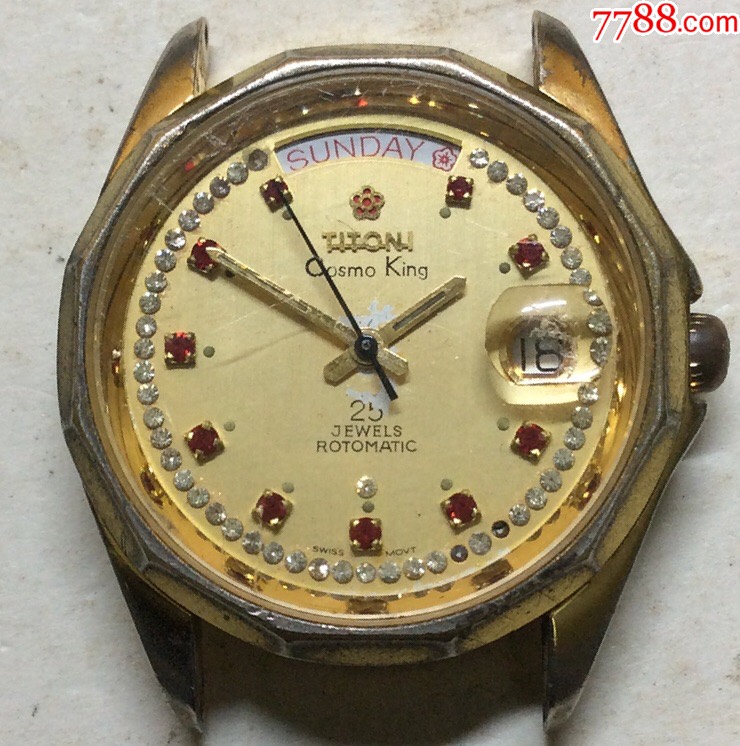 梅花自动机械男表(2834-2)配件-价格:265元-au27782815-手表/腕表