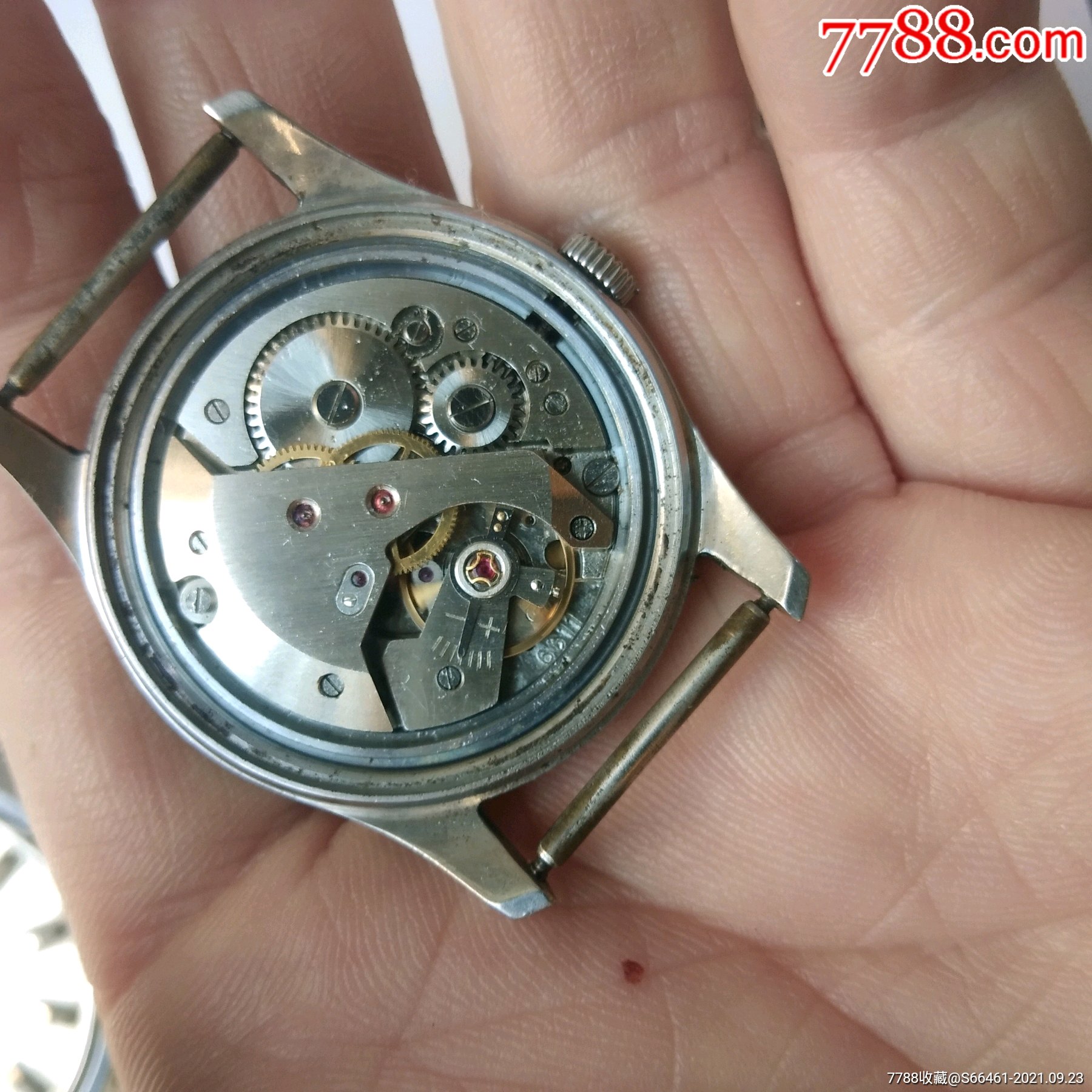 金面上海611男表一个-价格:111元-au27774761-手表/腕表 -加价-7788