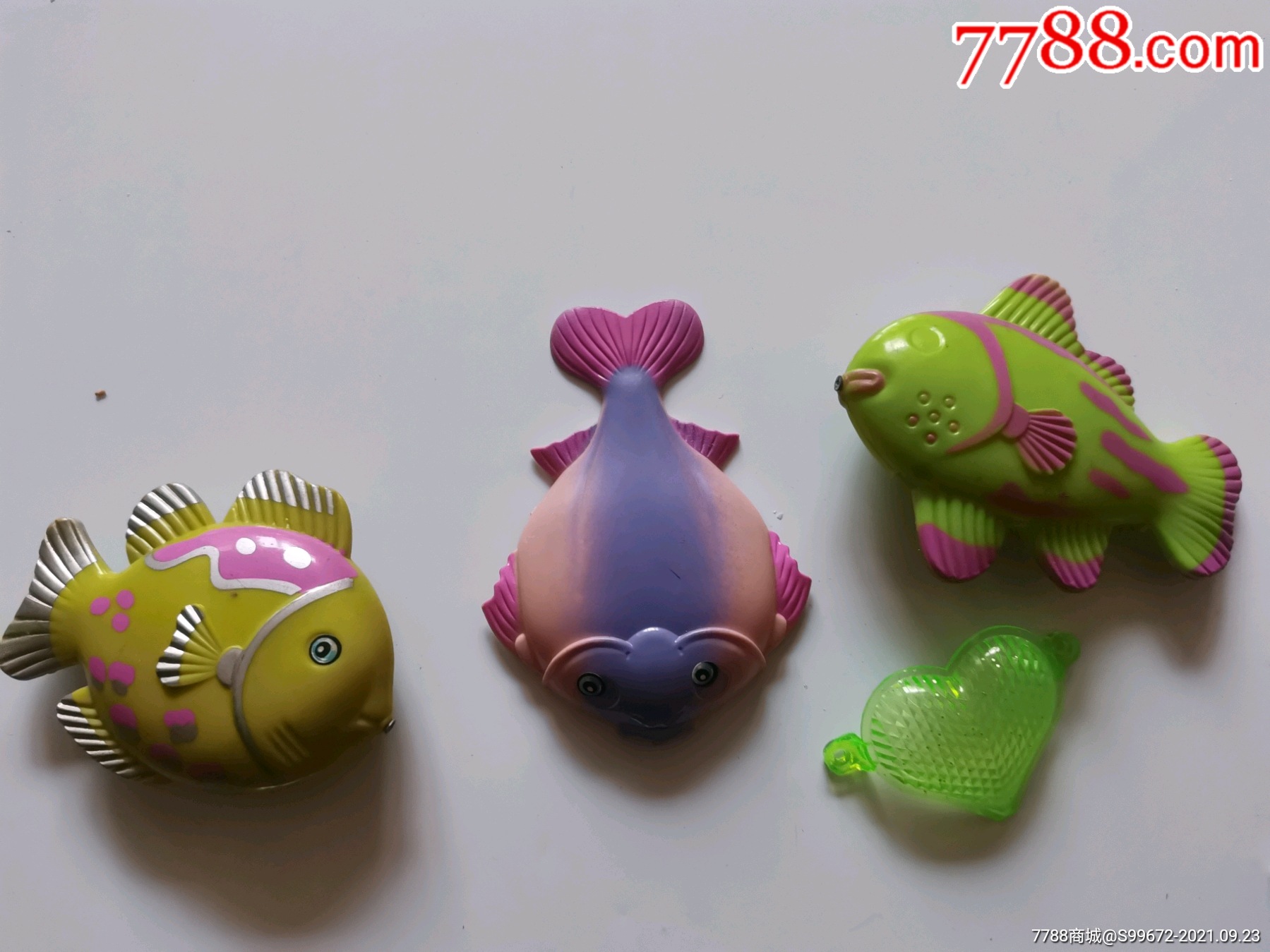 塑料鱼一组