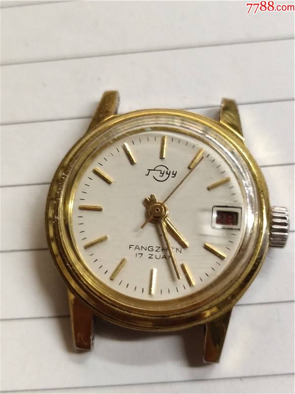 广州牌单日历女机械表_手表/腕表_第1张_7788钟表收藏