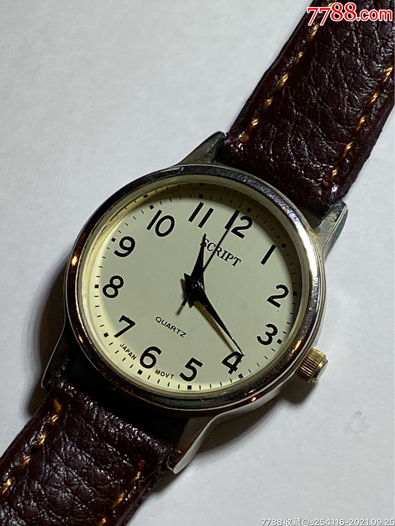 日本j-axis石英女表script表盘27mm厚7.5mm日历30米防水特价9