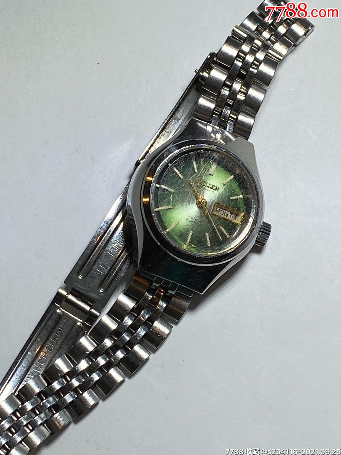 日本原装正品西铁城citizen全自动机械女表28800机芯21钻表盘26mm厚