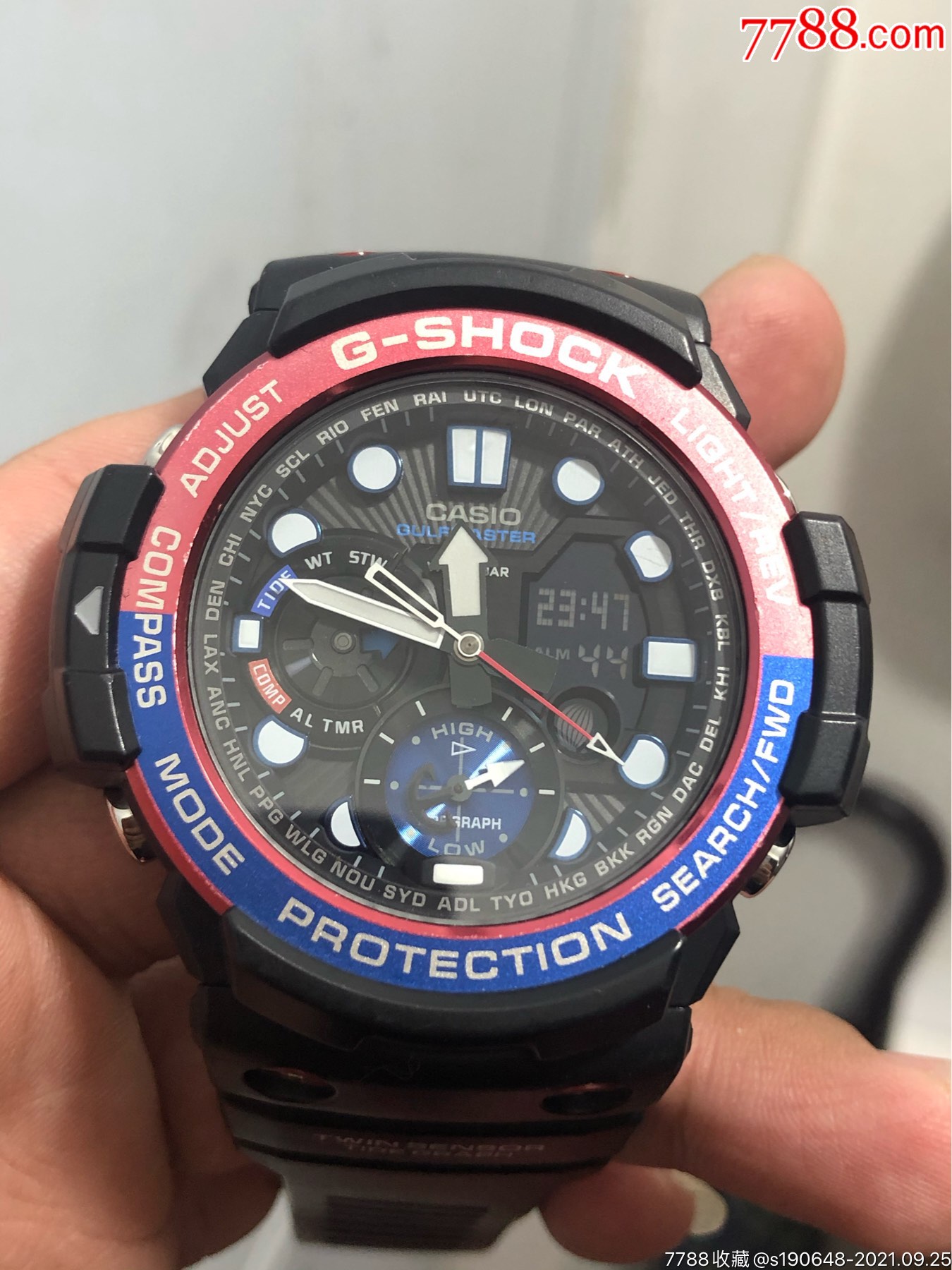 卡西欧gw-1000多功能电子表