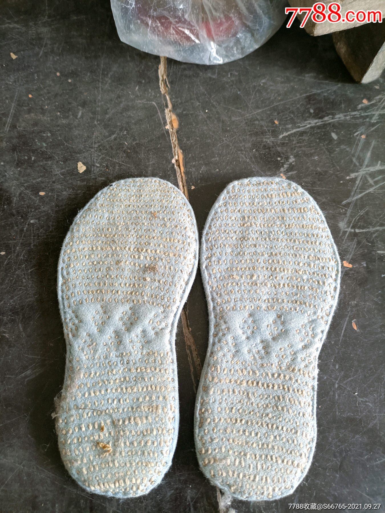 怀旧民国老手工小孩布鞋底