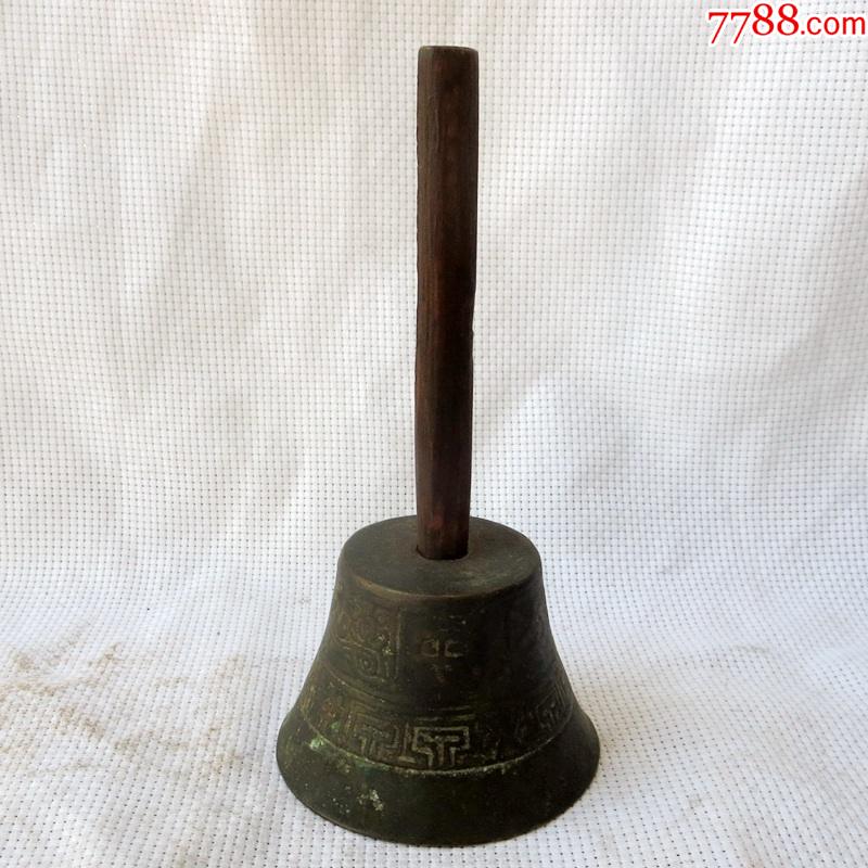 青铜铃铛摇铃道教老铃铛古代铜铃铛