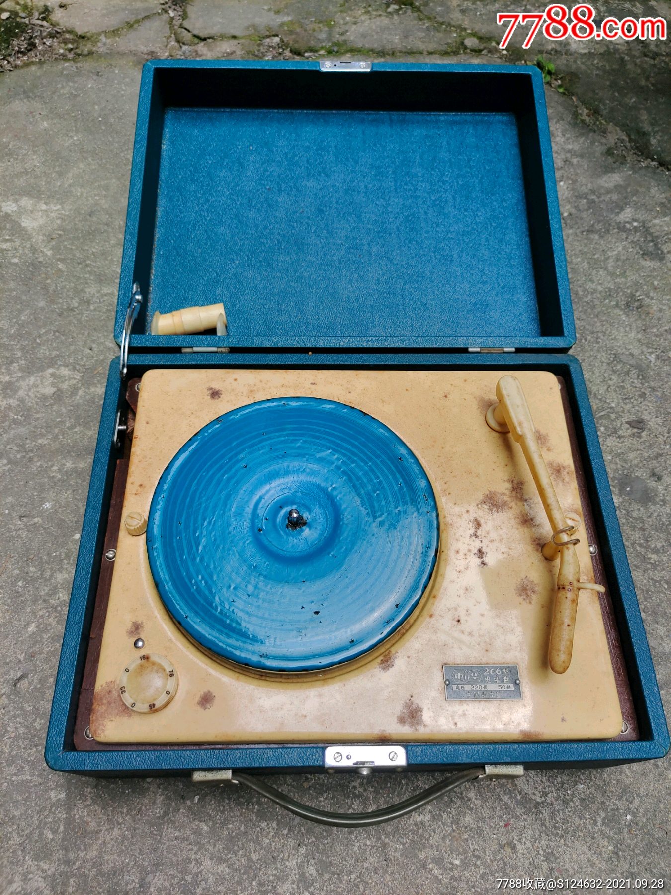 中华206型电唱机