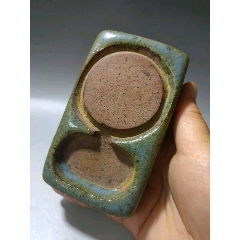 钧窑砚台,老钧瓷,文房用品_花釉/窑变瓷_前尘往事【7788收藏__收藏
