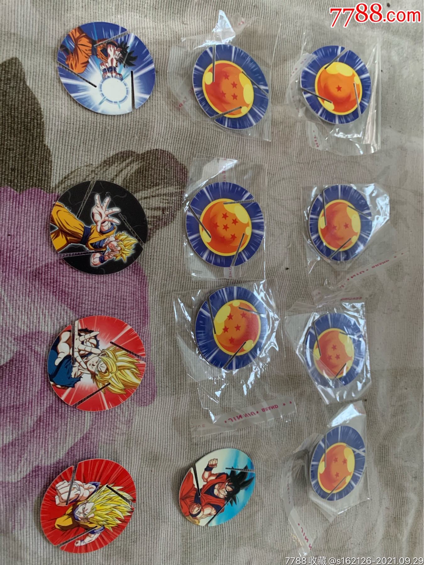 七龙珠圆卡套卡