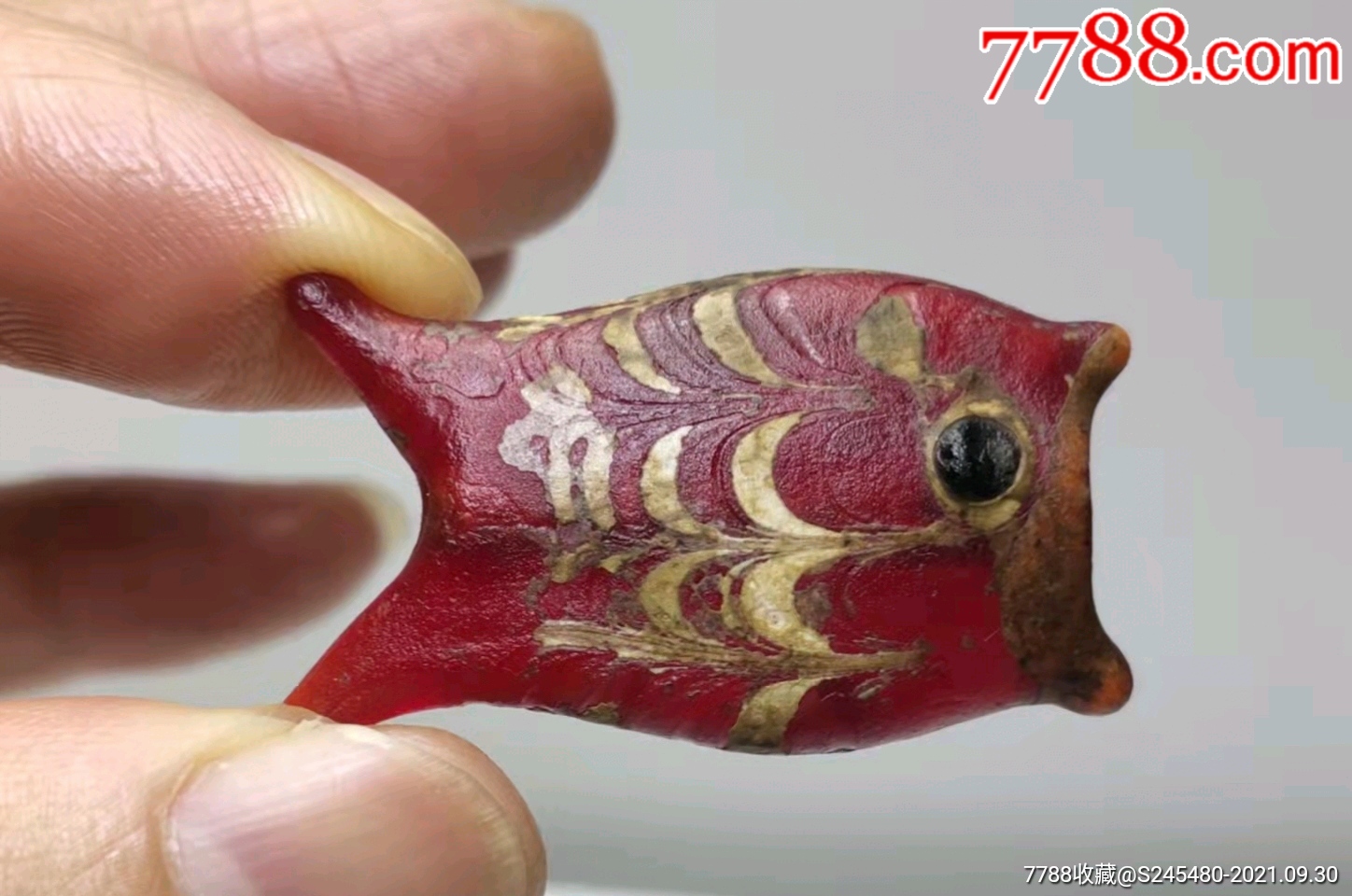 琉璃鱼形配饰品_价格88元_第1张