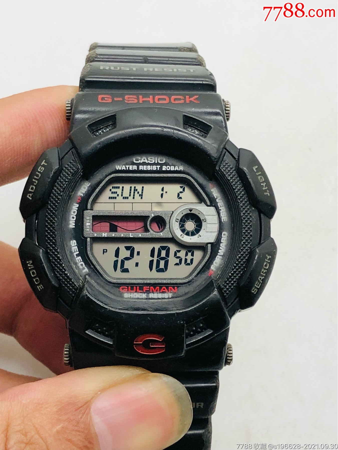 日本卡西欧石英男表-价格:200元-au27853487-手表/腕表 -加价-7788