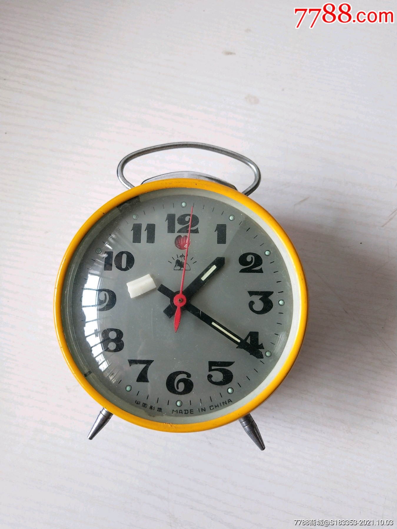 公鸡闹钟,,能走时